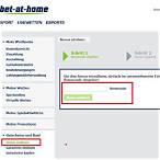 bet at home bonuscode